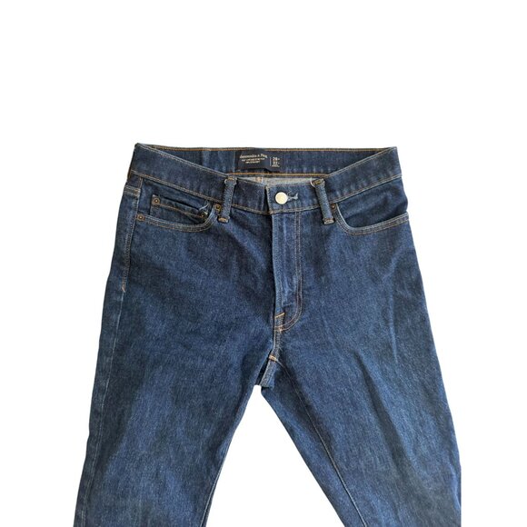 ABERCROMBIE & FITCH Women's Vintage Stretch 90s Straight Leg Jeans Size 29 x 32 - Picture 6 of 7